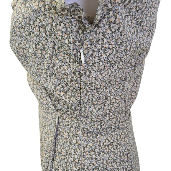 NWT Mikarose The Mae Faux Wrap Ruffle Detail Boho Dress Size XS - Picture 8 of 9